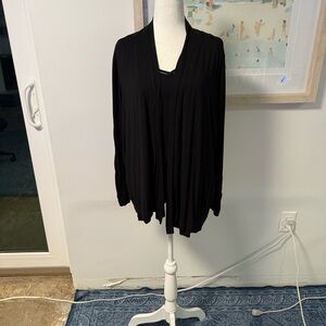 Chico's Classic Knit Black Cardigan and Tank Size 3 XL